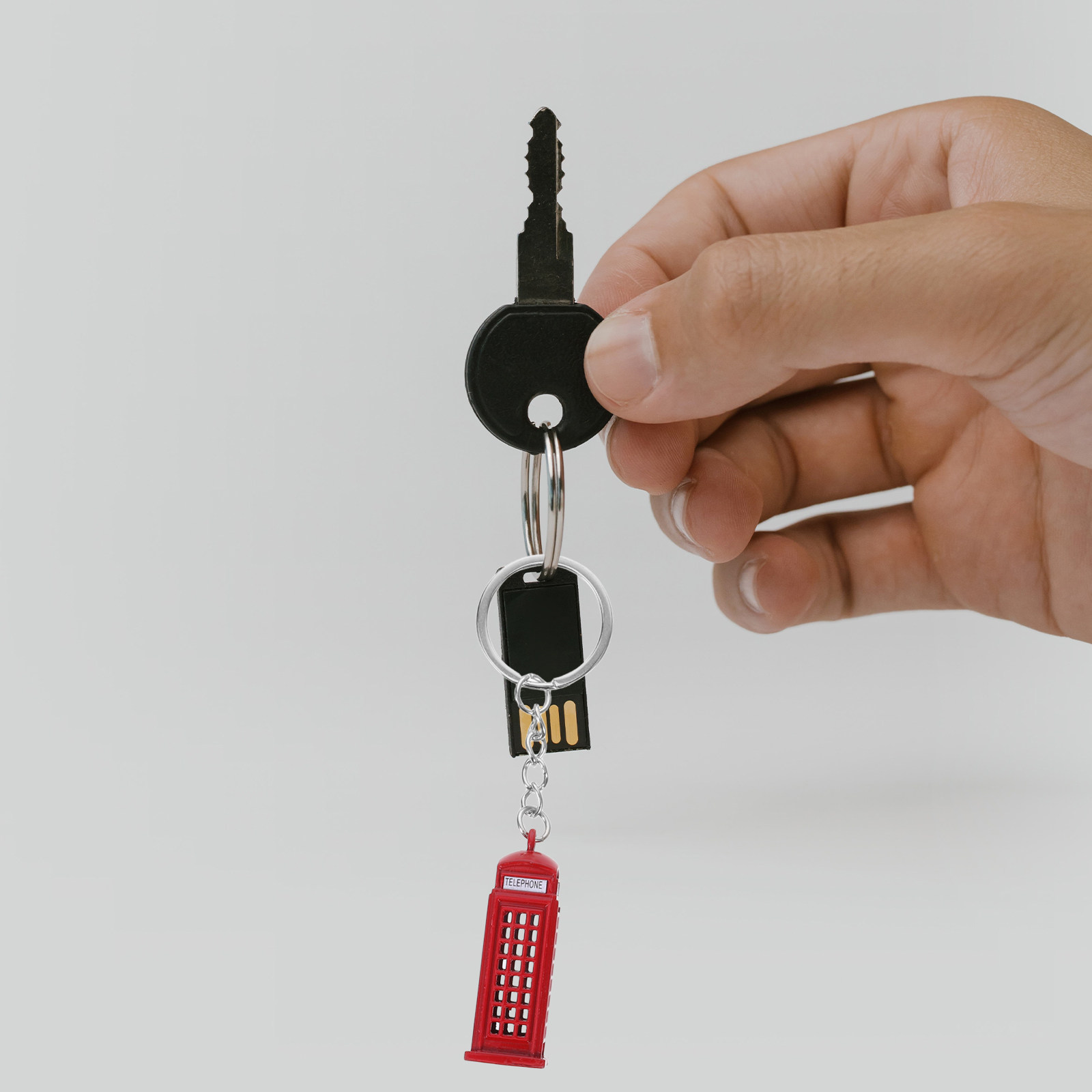 Travel Accessories London - 5Pcs London Souvenir British Keychain Set