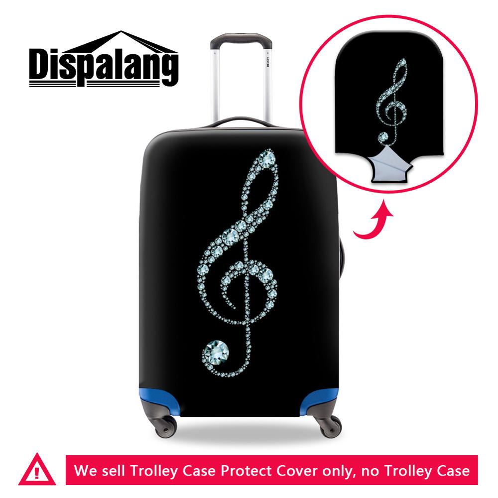 Travel.Accessories News - Women's Fashion Musical Note Print Luggage