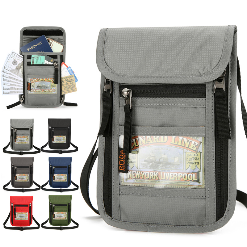 Travel.Accessories News - ﻿ New RFID Passport Wallet Neck