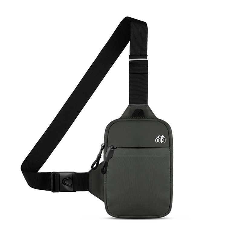 Travel Accessories Bag For Men - Nylon Waterproof Chest Bag Large Capacity