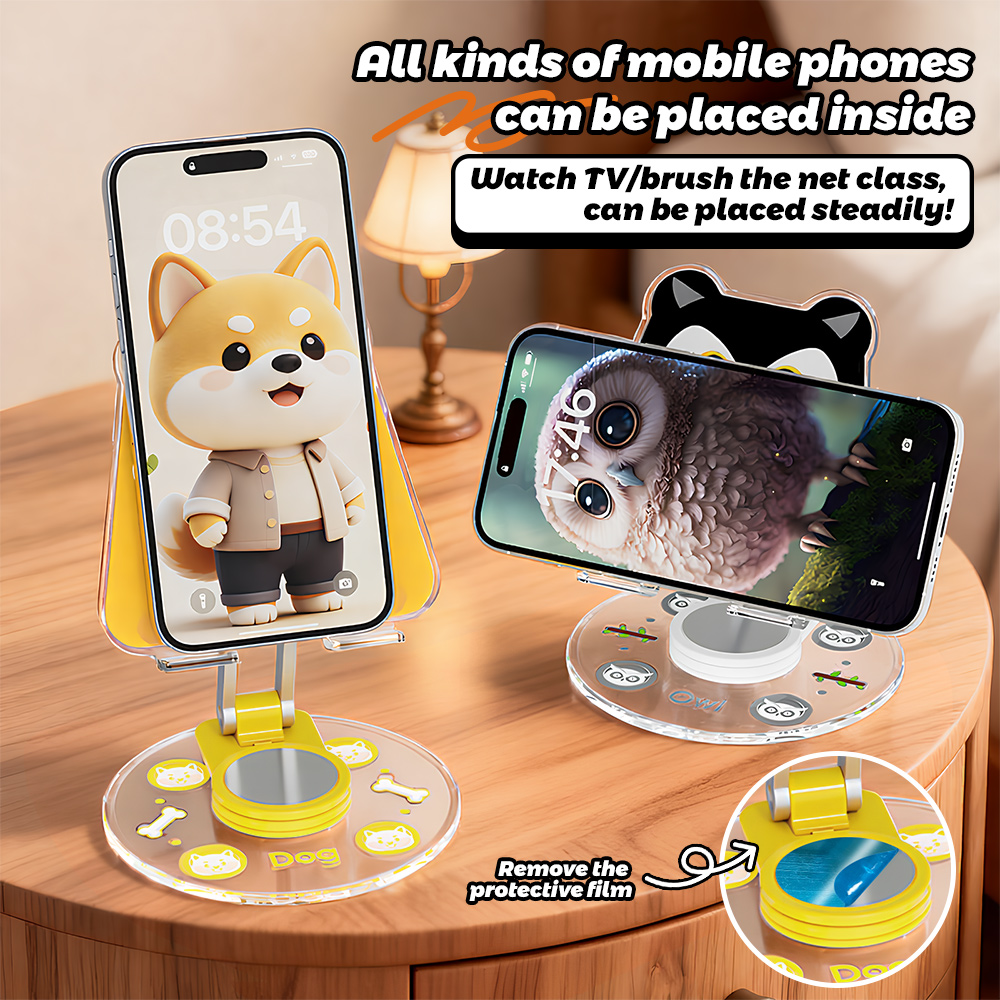 Cute Animal Phone Stand 360 Ro - đánh giá và giá Travel Accessories Officeworks
