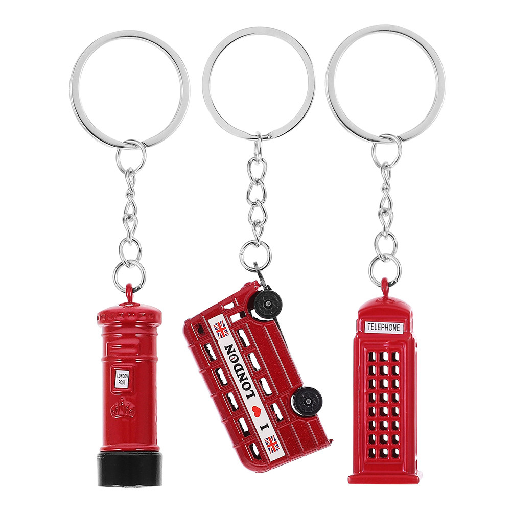 3Pcs London Keychain Set Briti - đánh giá và giá Travel Accessories London