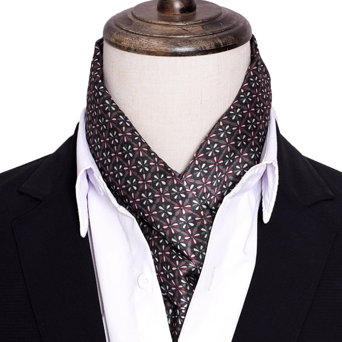 New Men's Stripe Silk Scarf Ho - đánh giá và giá Travel Accessories For Men