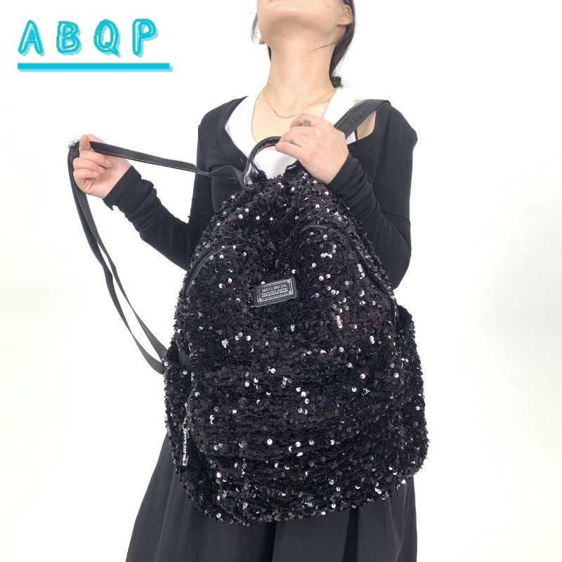 New Women's Sequined Backpack  - đánh giá và giá Travel Accessories Luxury Brands