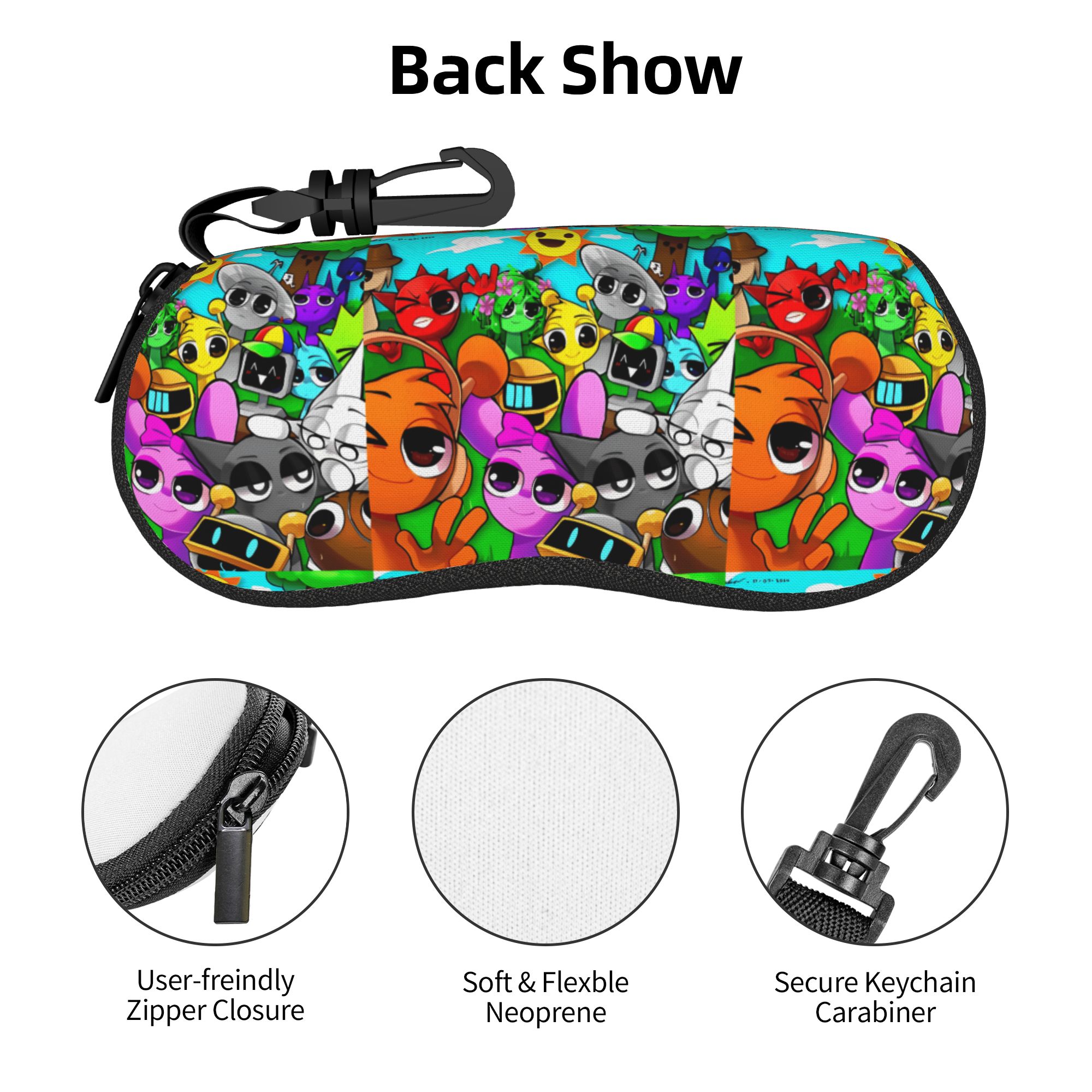 S-Sprunki Game Glasses Case Co - đánh giá và giá Travel.Accessories News