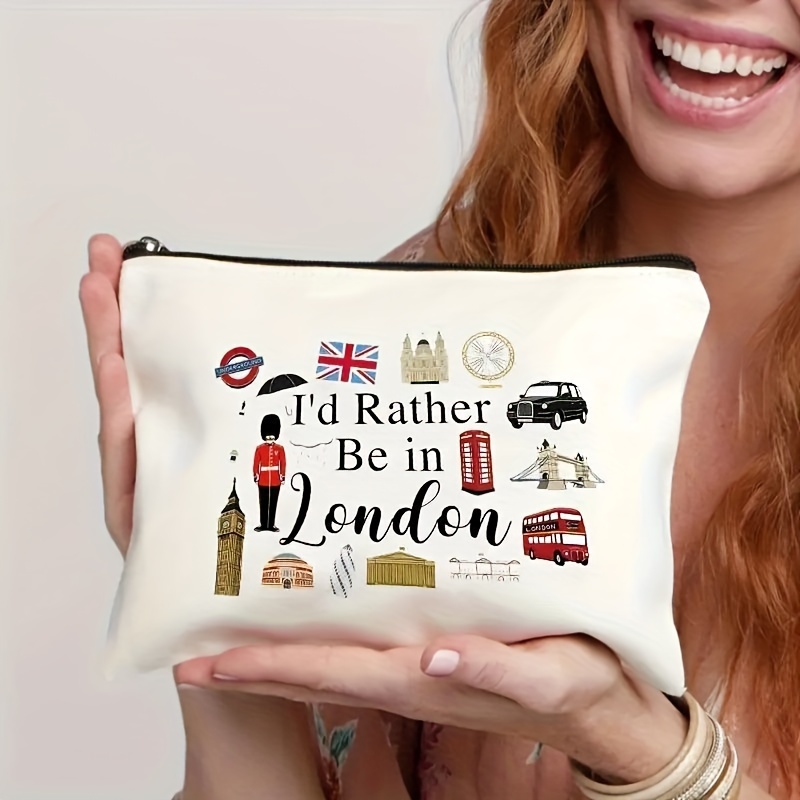 London Print Cosmetic Bag Ligh - đánh giá và giá Travel Accessories London