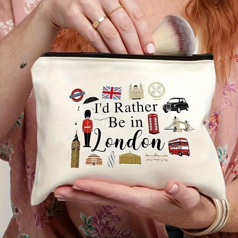 London Print Cosmetic Bag Ligh - đánh giá và giá Travel Accessories London