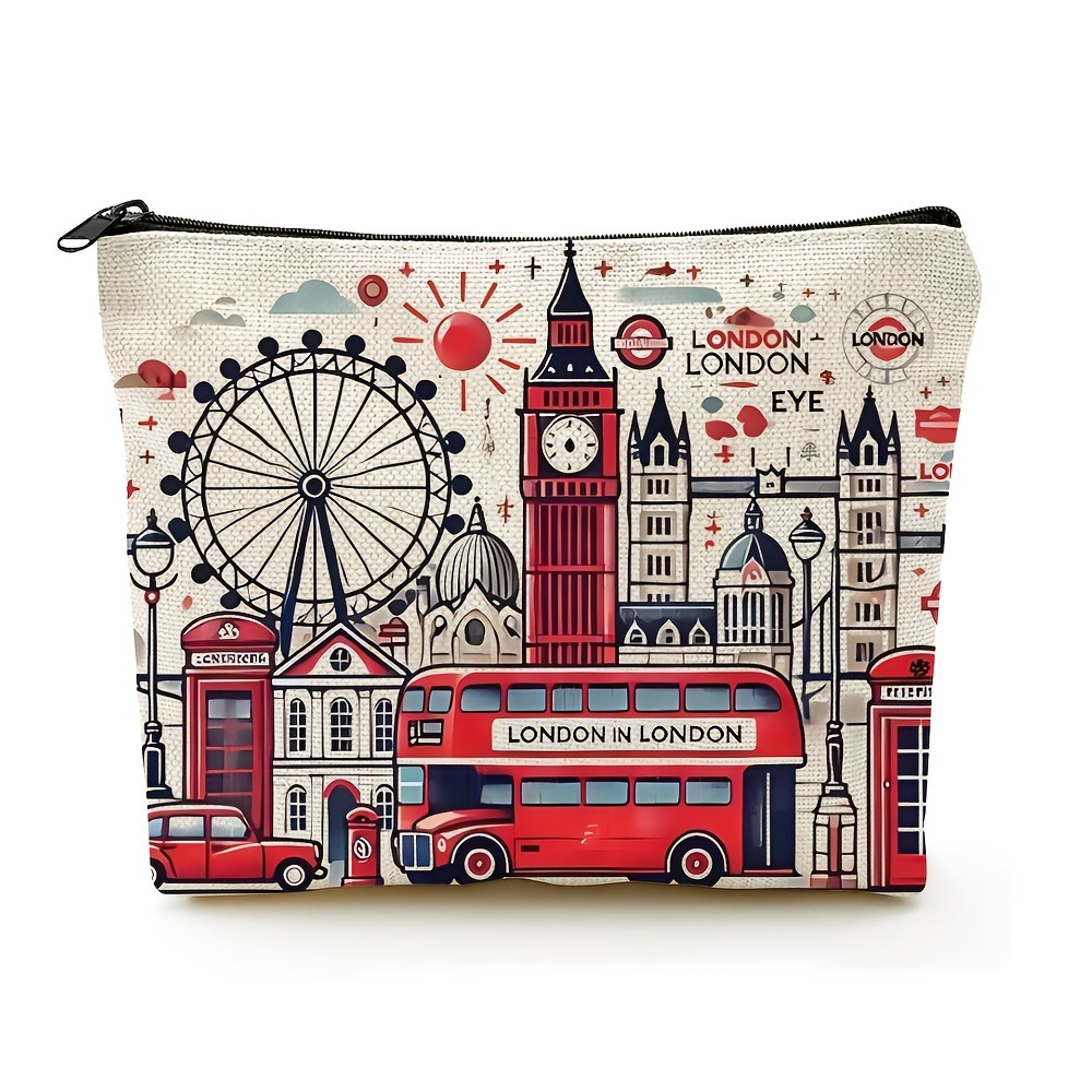 London Print Cosmetic Bag Ligh - đánh giá và giá Travel Accessories London