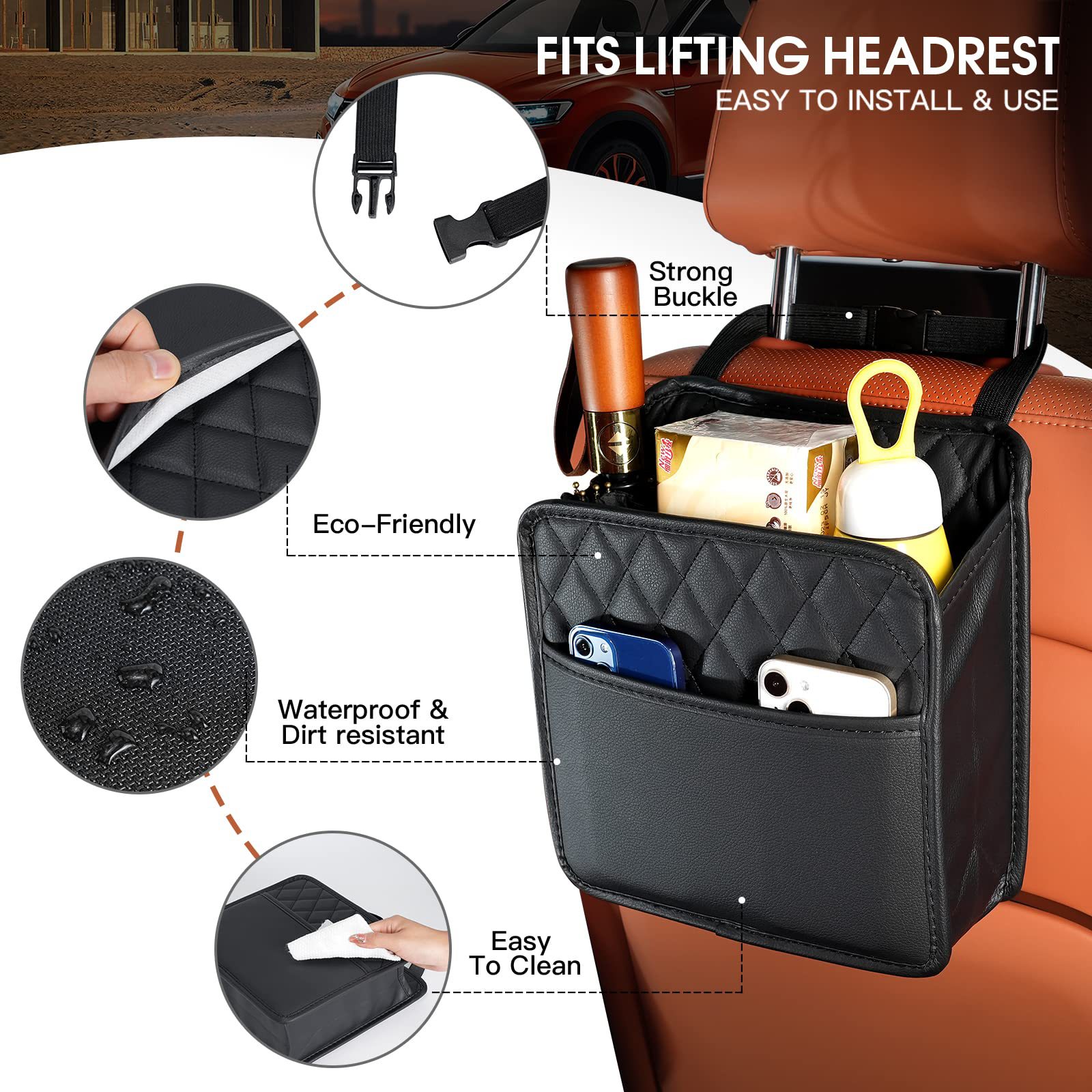 Hanging Storage Pocket Automot - đánh giá và giá Travel Accessories Organizer Bag