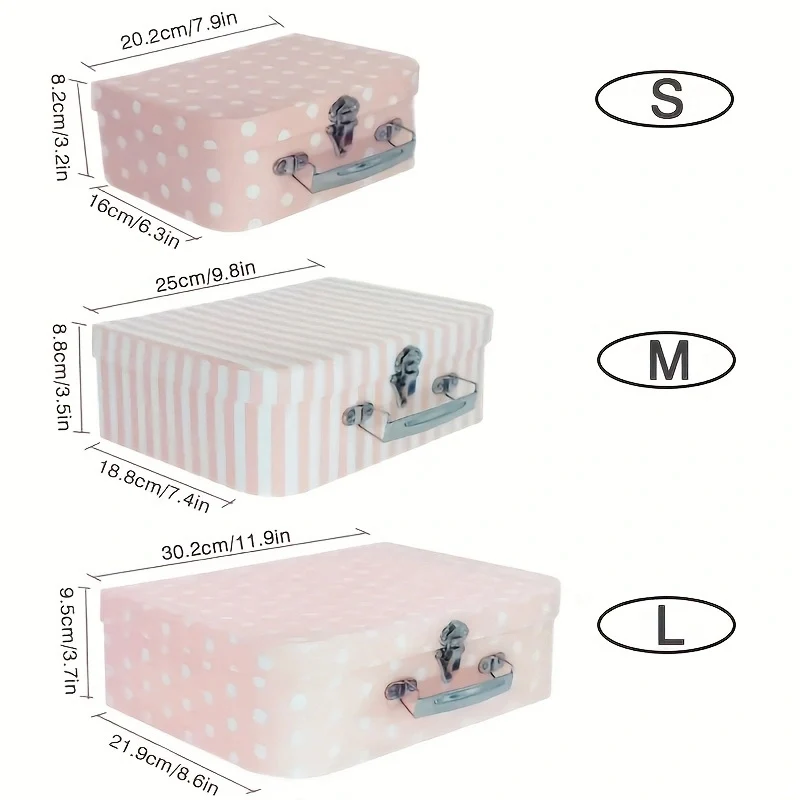 3pcs Vintage Style Cardboard B - đánh giá và giá Travel.Accessories News