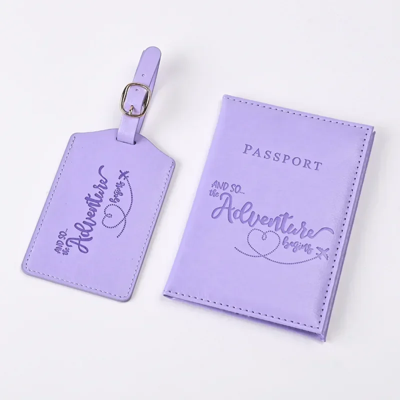 New Purple PU Leather Passport - đánh giá và giá Travel.Accessories News