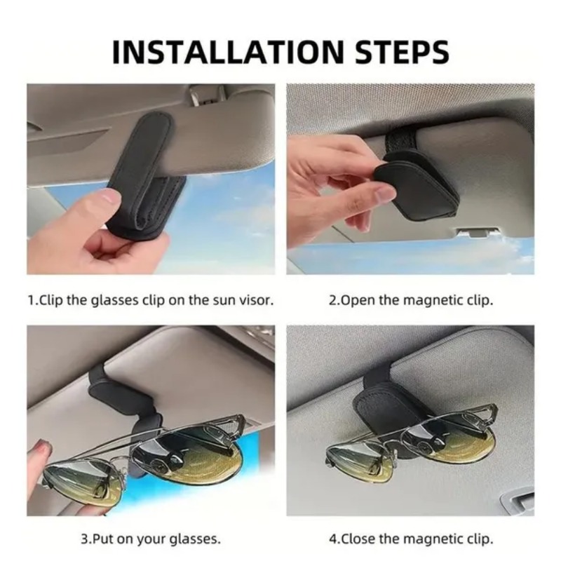 Car Sun Visor Glasses Case Hol - đánh giá và giá Travel Accessories In Car
