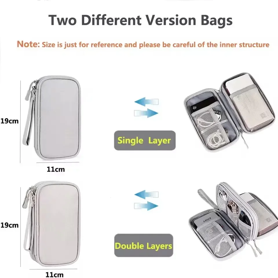 Travel Cable Bag Portable Digi - đánh giá và giá Travel Accessories Organizer Bag