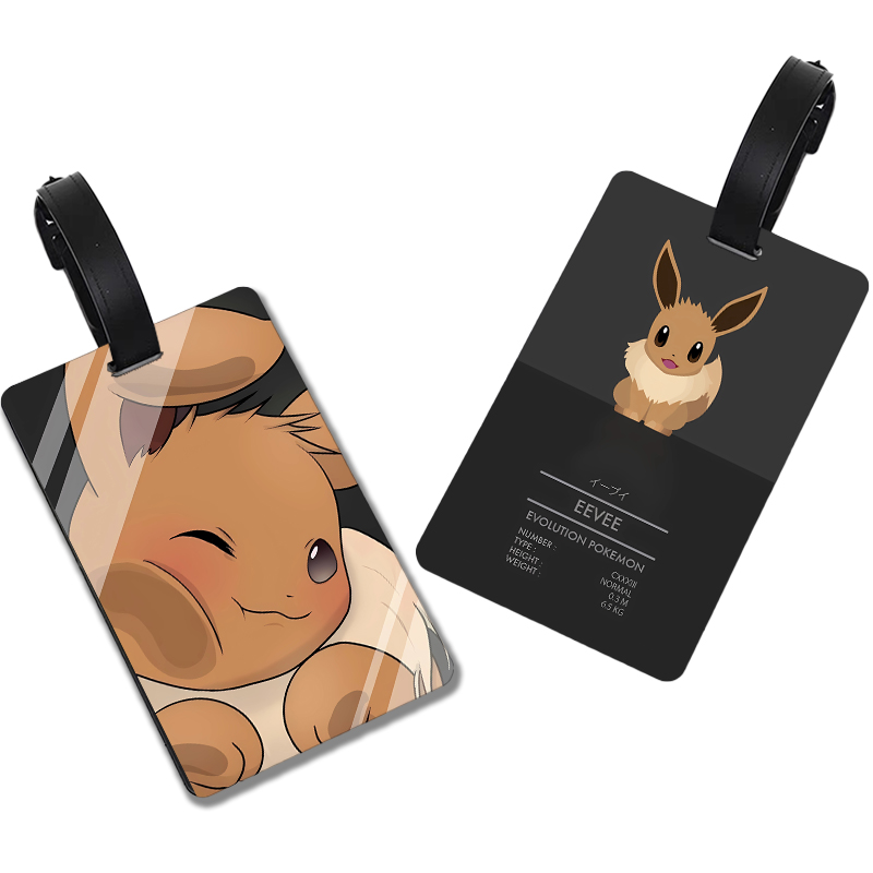 Pokemons Cartoon Luggage Tag K - đánh giá và giá Travel Accessories Bag For Men