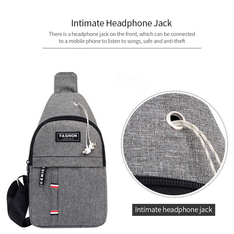 Men's Chest Bags Casual Waist  - đánh giá và giá Travel Accessories Bag For Men