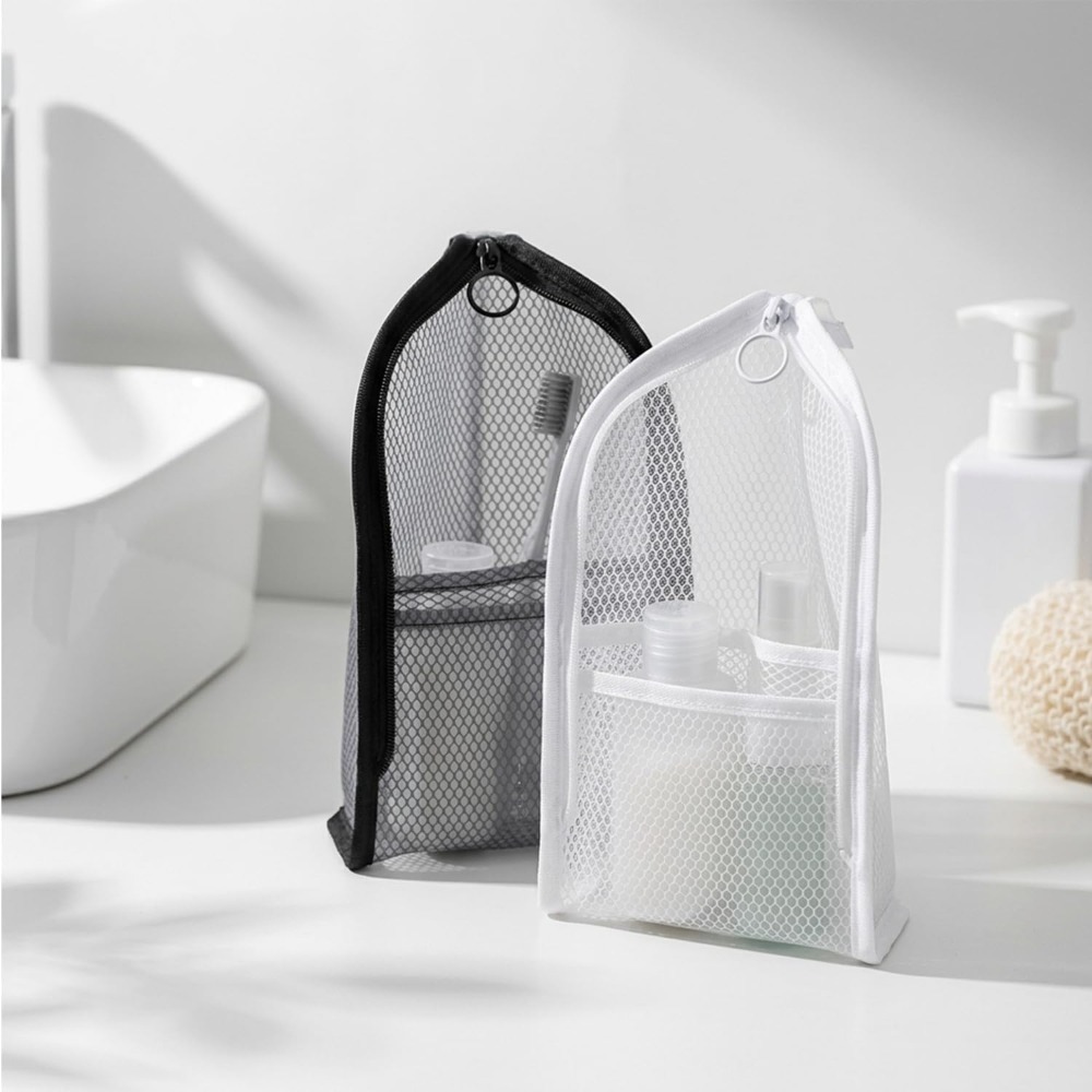 Mesh Toiletry Bag Breathable Q - đánh giá và giá Travel Accessories Organizer Bag