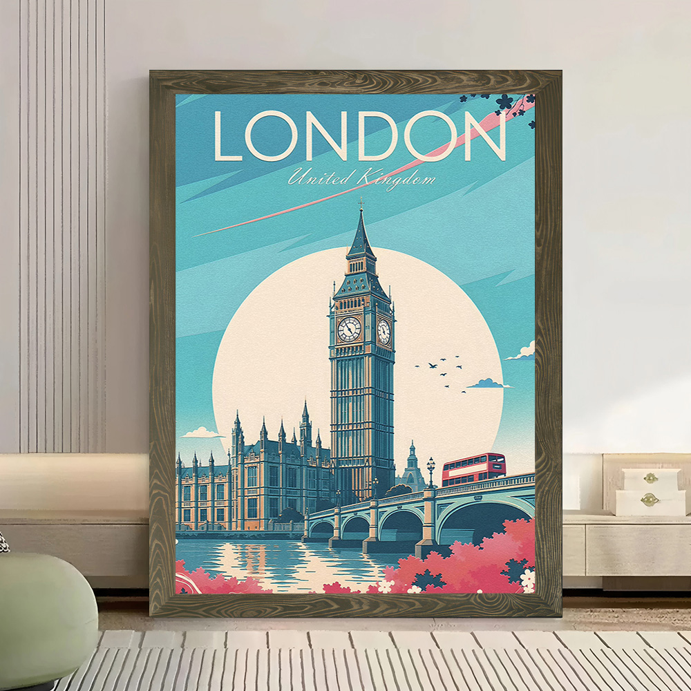 London Travel Canvas Poster Wa - đánh giá và giá Travel Accessories London