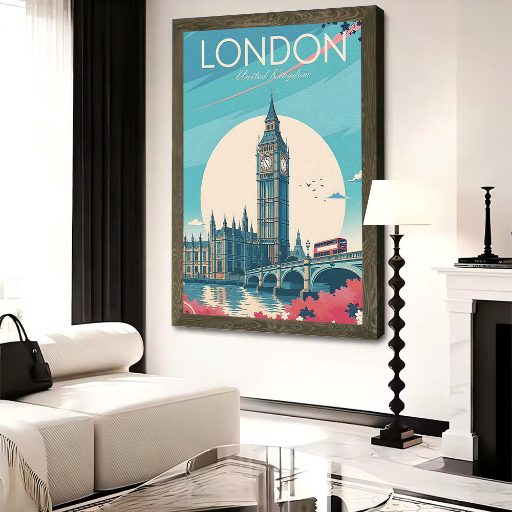 London Travel Canvas Poster Wa - đánh giá và giá Travel Accessories London