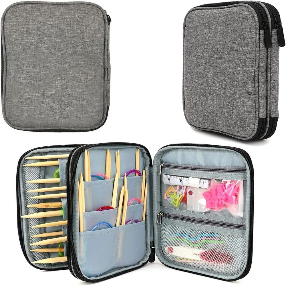 Knitting Needle Case, Portable - đánh giá và giá Travel Accessories To Sew