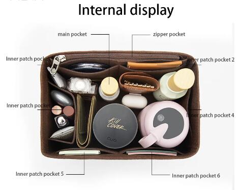 Felt Insert Bag Organizer For  - đánh giá và giá Travel Accessories Lv