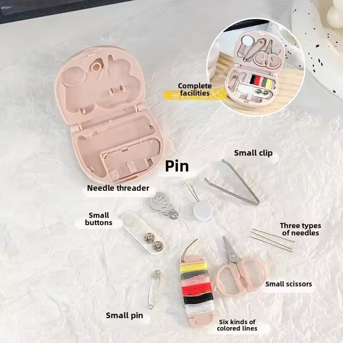 Mini Manual Sewing Machine Kit - đánh giá và giá Travel Accessories To Sew