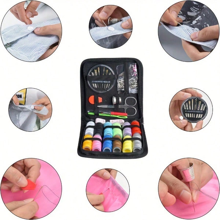 1Pc Portable Sewing Kit, Multi - đánh giá và giá Travel Accessories To Sew