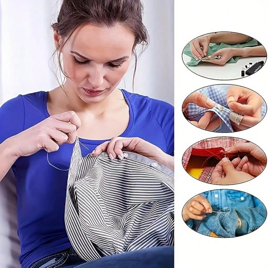 1Pc Portable Sewing Kit, Multi - đánh giá và giá Travel Accessories To Sew