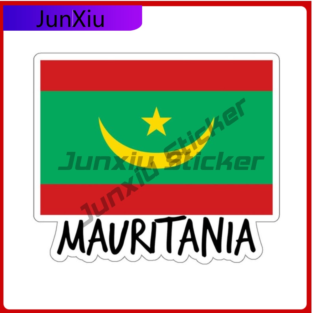 Mauritania Flag Travel Sticker - đánh giá và giá Travel Accessories In Car
